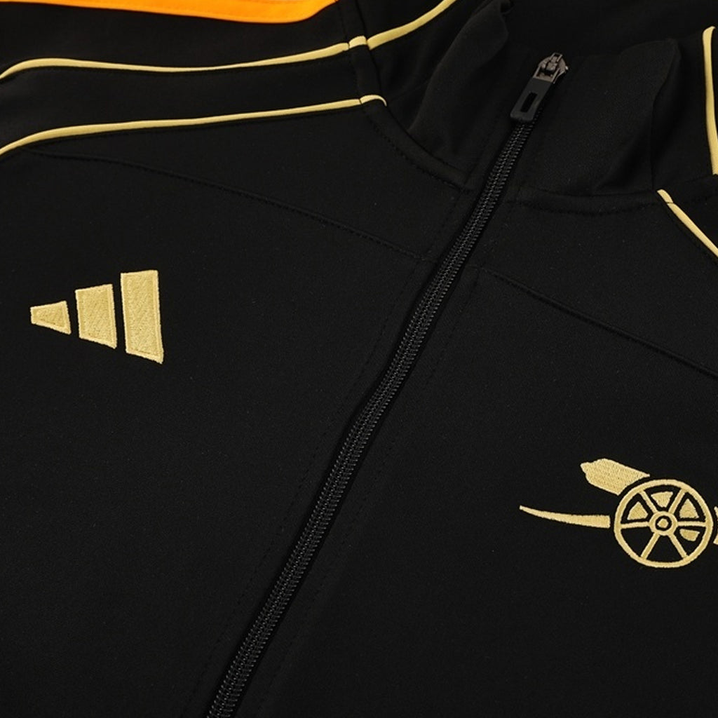 Arsenal Training Kit 2025/26 - Black (Jacket+Pants)