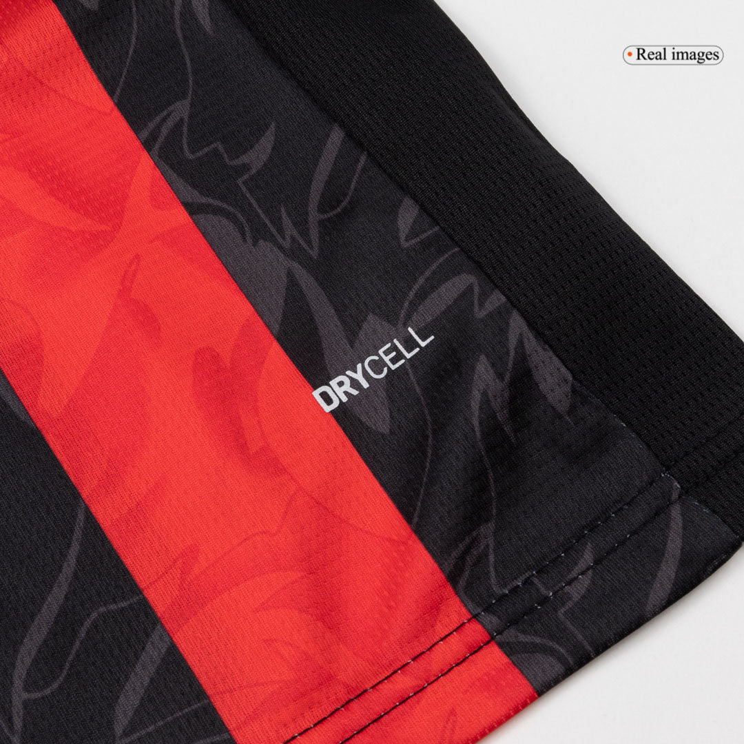 Maillot domicile manches longues de l'AC Milan 2025/26