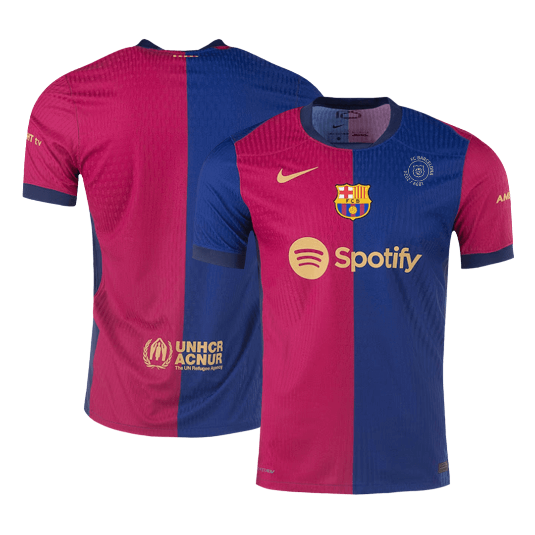 Camiseta de fútbol local del Barcelona auténtica 2024/25 - 125.º aniversario