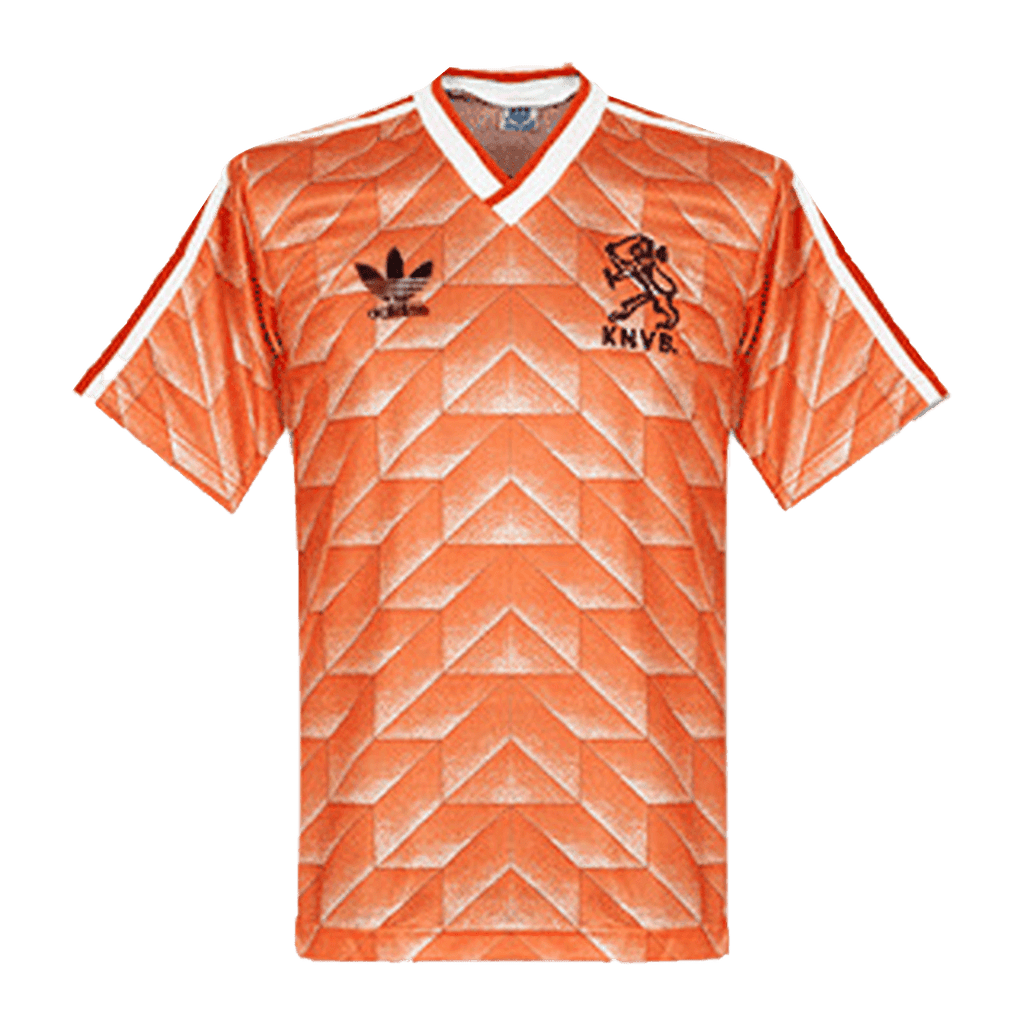 Netherlands Home Soccer Jersey Retro 1988