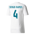 Real Madrid SERGIO RAMOS #4 Home Soccer Jersey Retro 2017/18 - Football Shirt | SmartJerseys | Official Quality