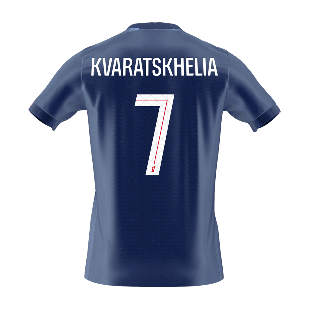 PSG KVARATSKHELIA #7 Home Jersey 2025/26