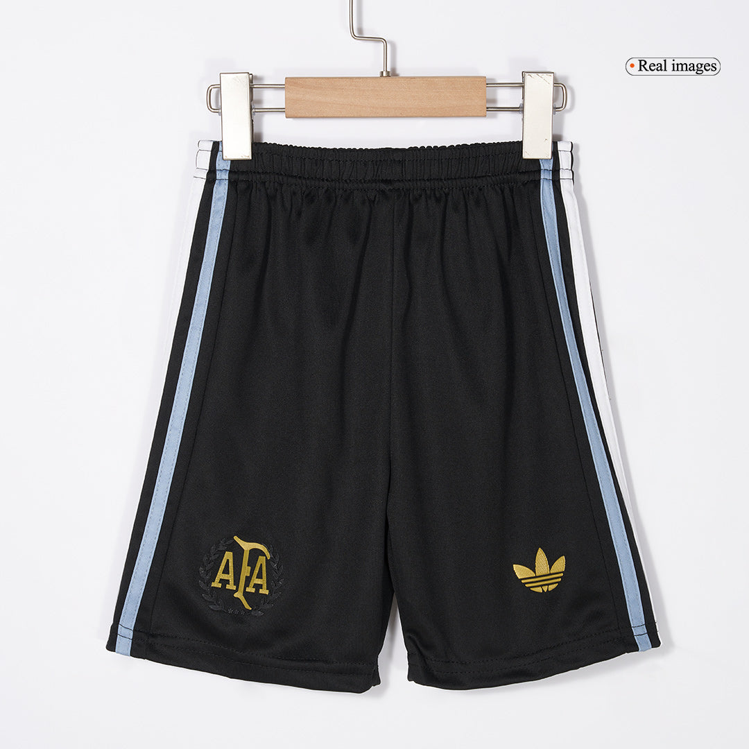 Kit de camiseta de fútbol de Argentina 2024 para niños (camiseta y pantalón corto) - 50.º aniversario