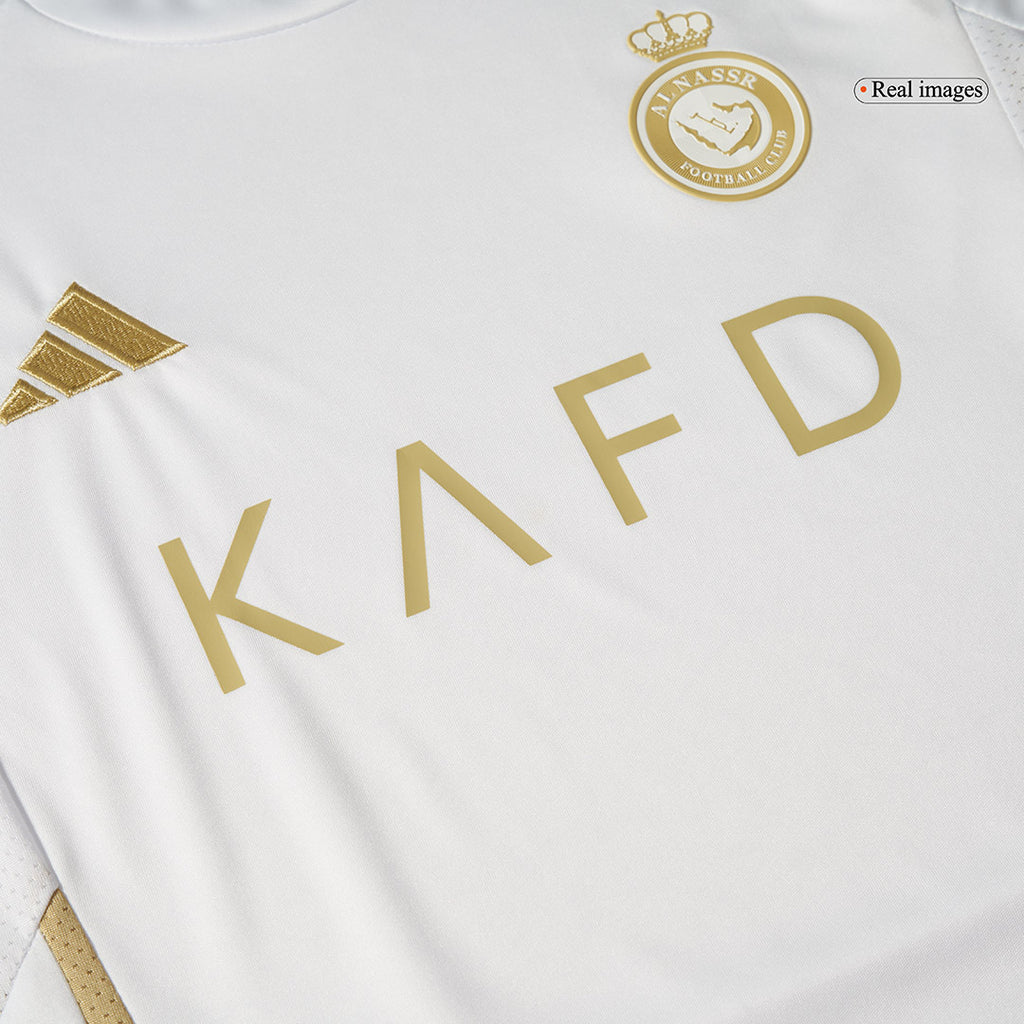 Maillot extérieur troisième d'Al Nassr pour enfants 2024/25 (Maillot + Short)