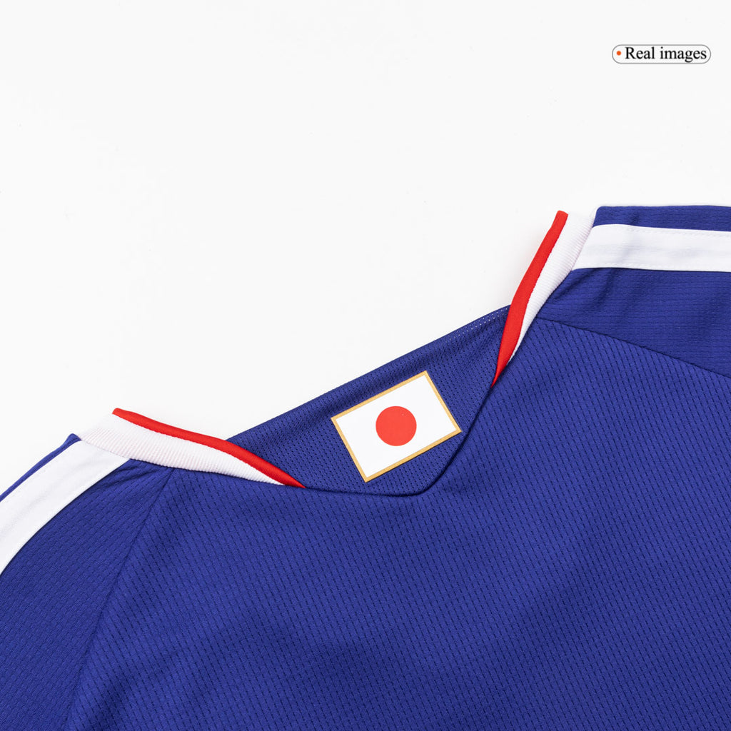 Camiseta de fútbol local de Japón para la Copa Mundial 2026, color azul marino