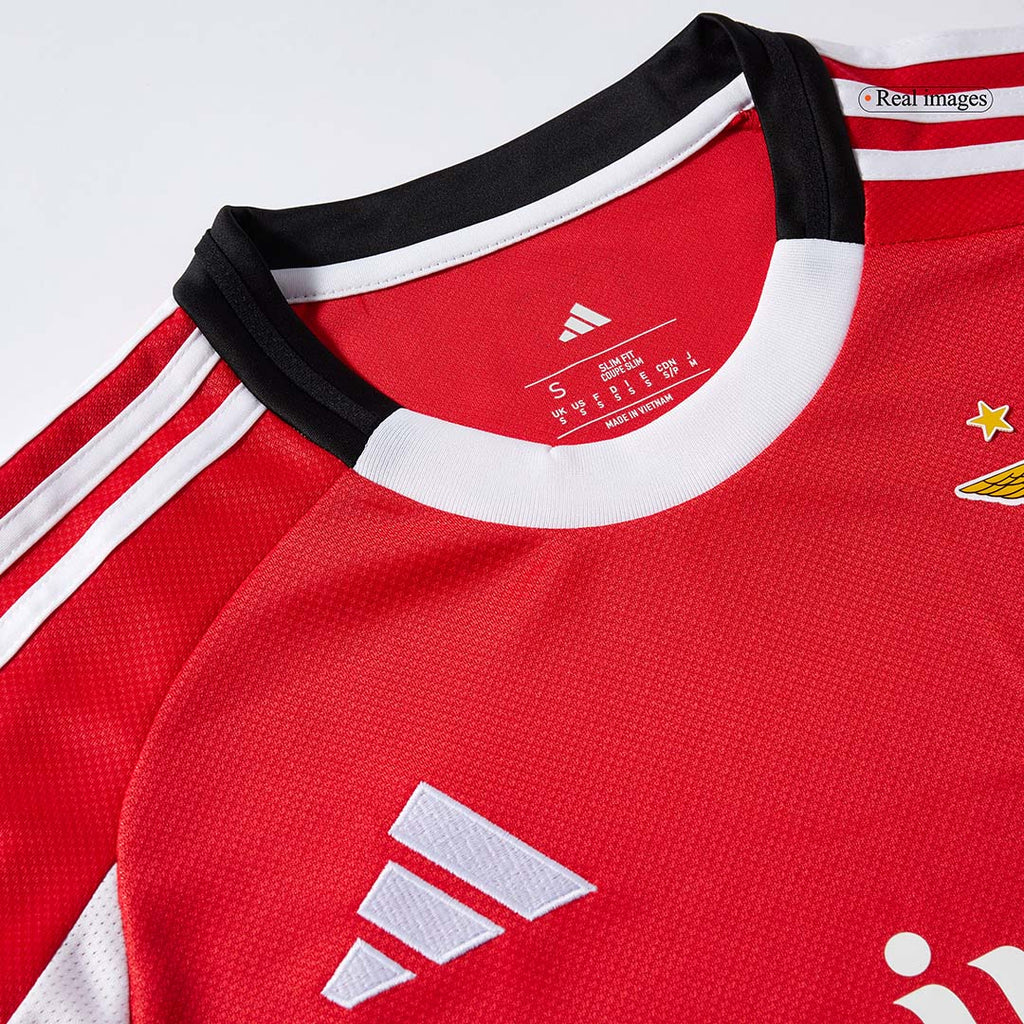 Benfica Home Soccer Jersey 2025/26 Red