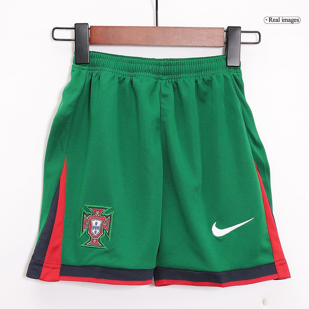 Maillot domicile du Portugal pour enfants (maillot + short) EURO 2024 