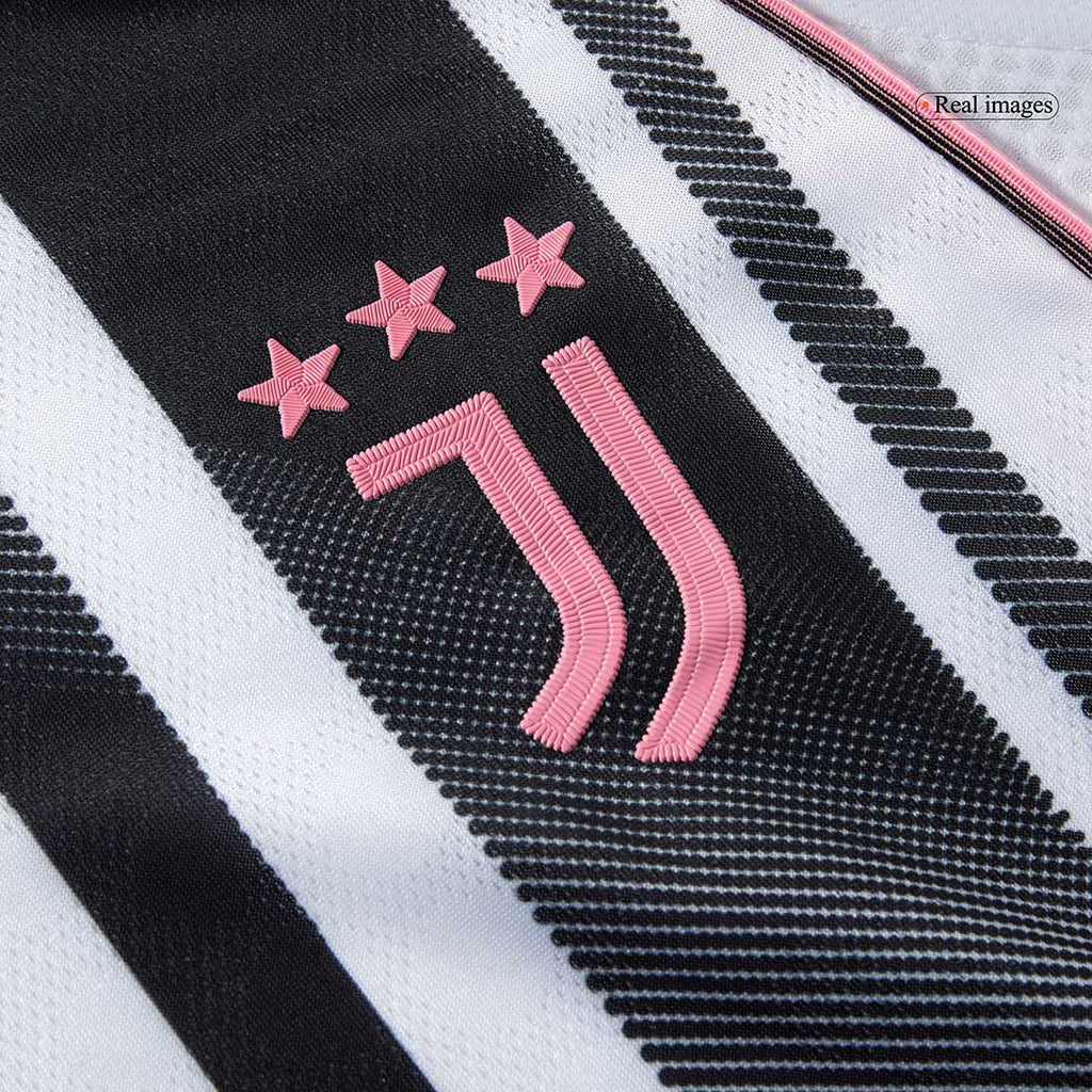 Authentic Juventus Home Soccer Jersey 2025/26 Black&White