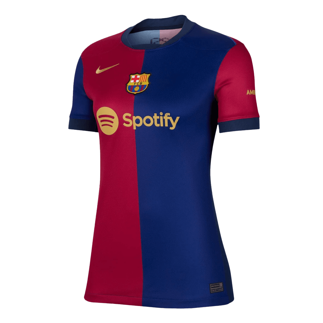 Women's Barcelona Home Soccer Jersey 2024/25 - Football Shirt | SmartJerseys | Official Quality