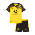 25/26 Kid's Borussia Dortmund Home Soccer Jersey Kit(Jersey+Shorts) Yellow - Football Shirt | SmartJerseys | Official Quality