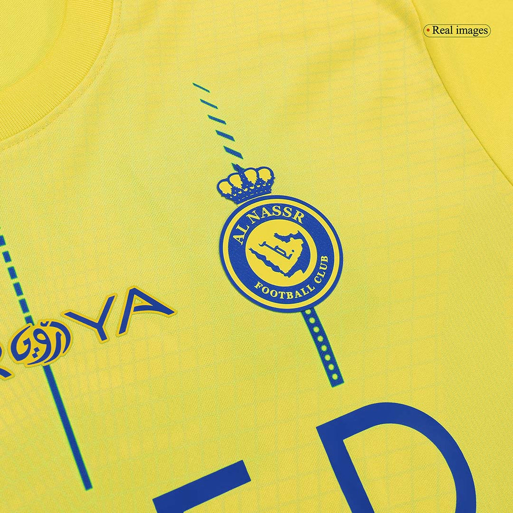 Camiseta Al Nassr RONALDO #7 Primera equipación 2023/24 