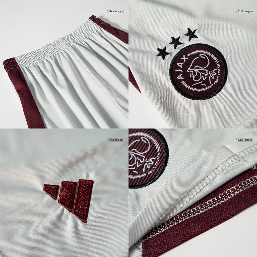 Kid's Ajax Third Away Soccer Jersey Kit(Jersey+Shorts) 2024/25