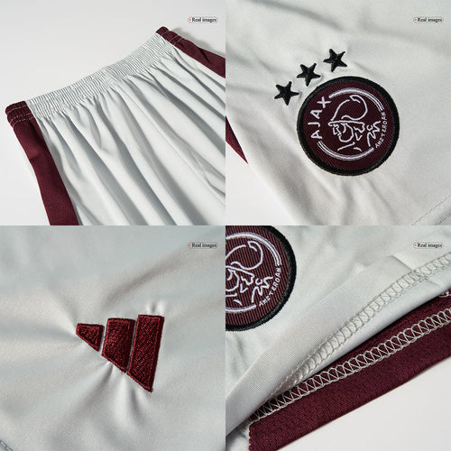 Camiseta de fútbol visitante del Ajax 2024/25 para niños (camiseta y pantalón corto)