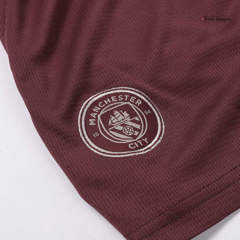 Manchester City Third Away Jersey Kit 2024/25 Kids(Jersey+Shorts)