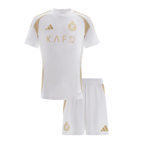 Al Nassr Third Away Soccer Jersey Kit 2024/25 Kids(Jersey+Shorts) - Football Shirt | SmartJerseys | Official Quality