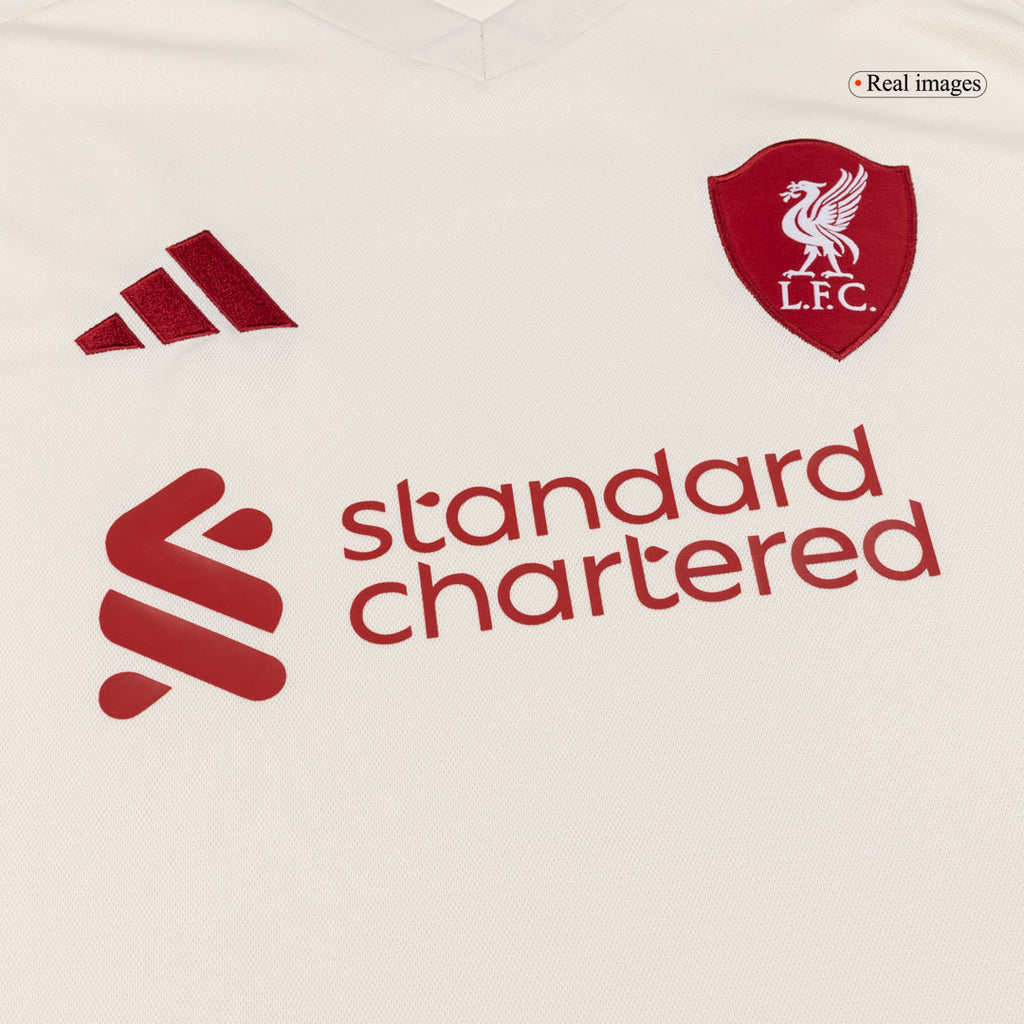 Liverpool ISAK #9 Away Soccer Jersey 2025/26