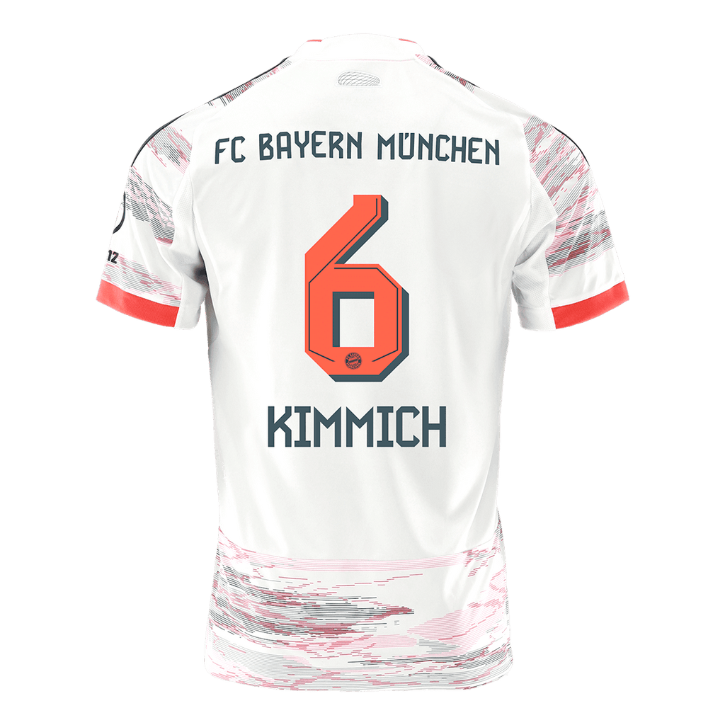 Bayern Munich KIMMICH #6 Away Soccer Jersey 2025/26