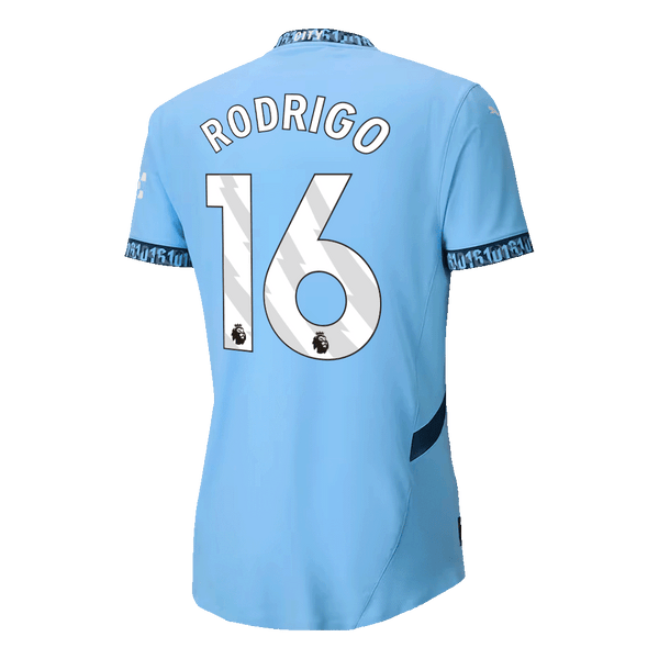 Manchester City RODRIGO #16 Home Jersey Authentic 2024/25