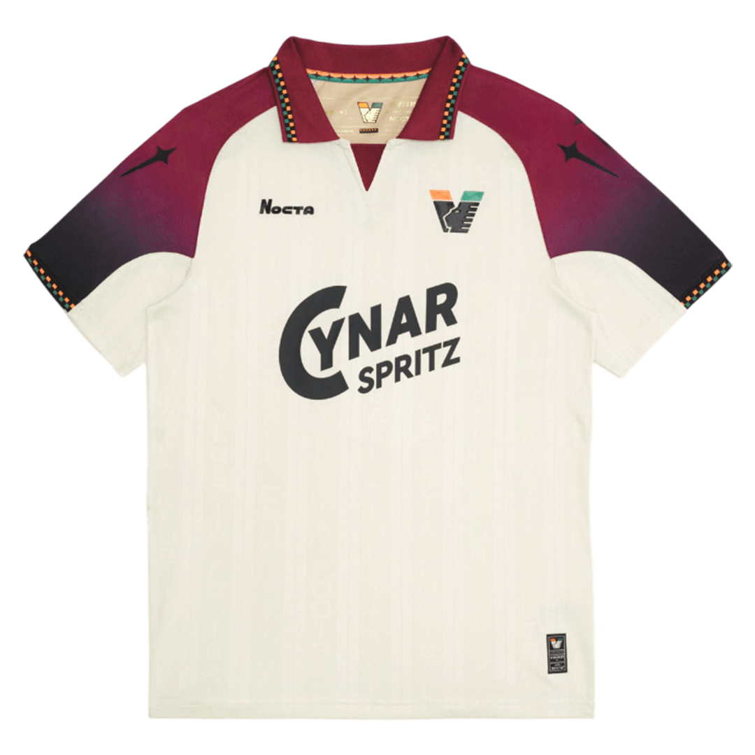 Venezia FC Away Soccer Jersey 2025/26 - Football Shirt | SmartJerseys | Official Quality
