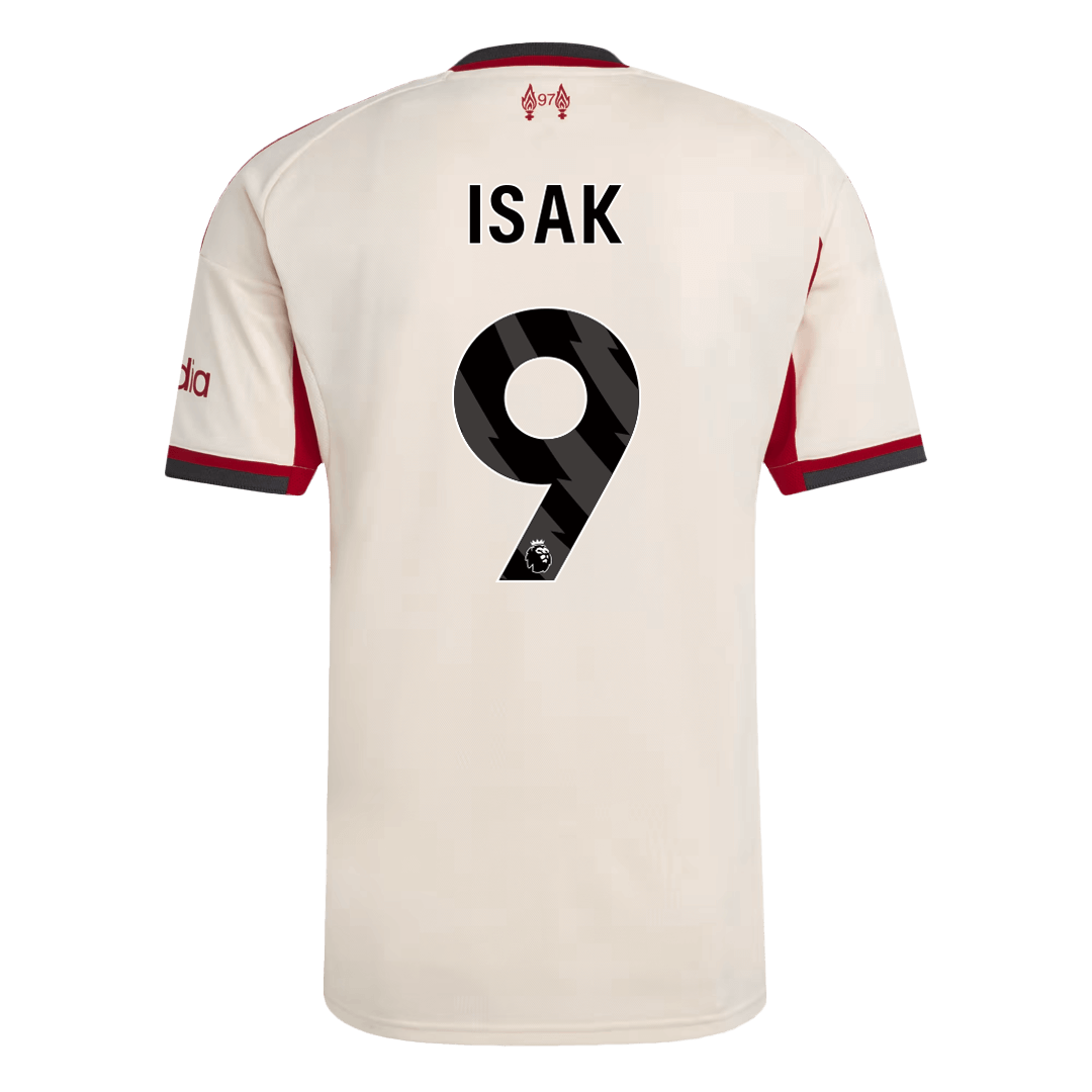 Liverpool ISAK #9 Away Soccer Jersey 2025/26