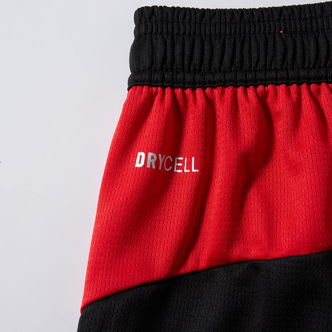 Tenue domicile de l'AC Milan (maillot + short + chaussettes) 2025/26 Rouge et Noir