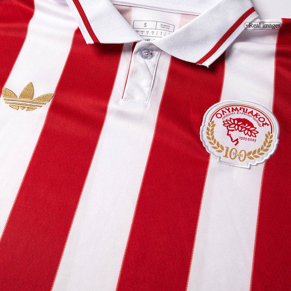 Olympiakos 100th Anniversary Soccer Jersey 2024/25