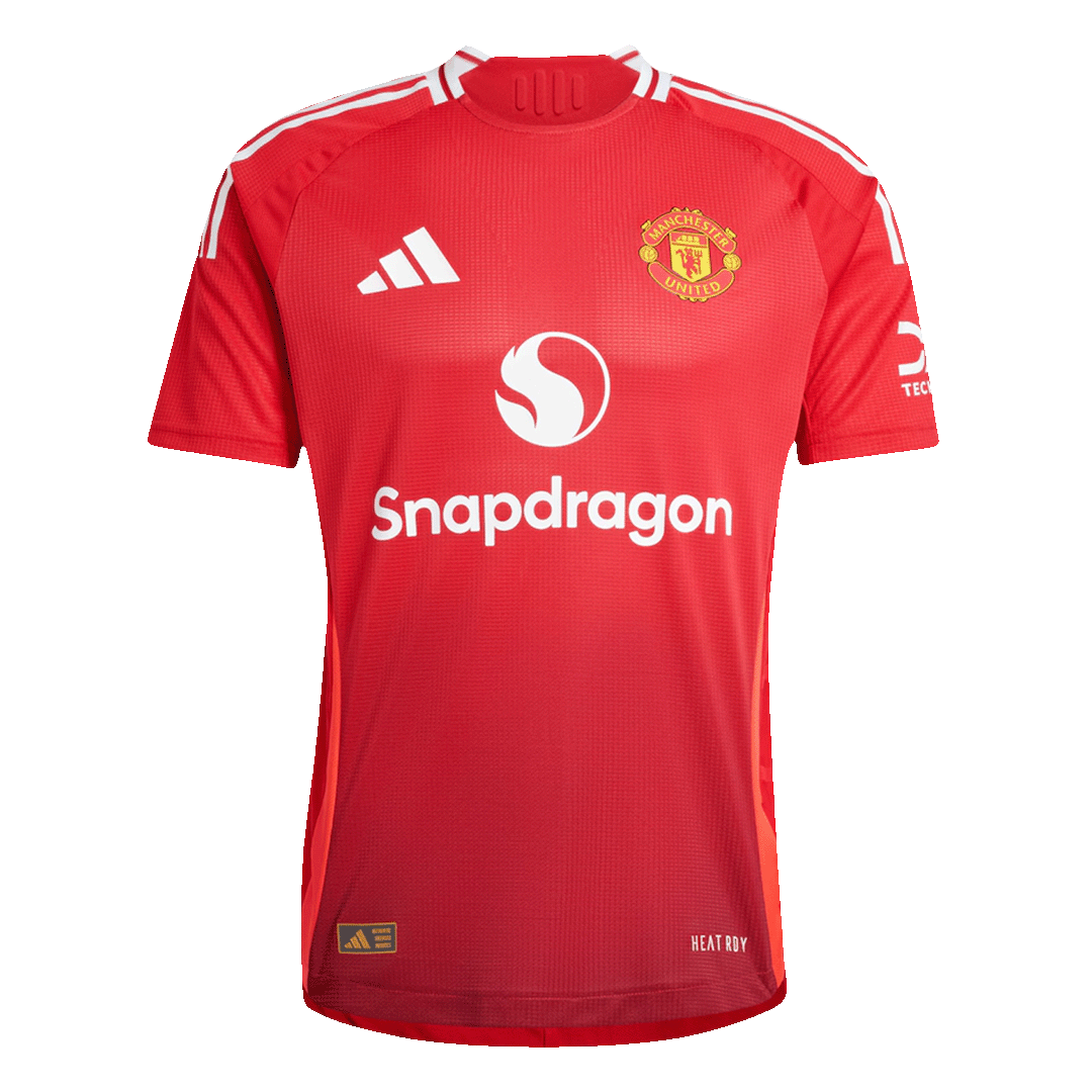 Manchester United Home Jersey Authentic 2024/25 - Football Shirt | SmartJerseys | Official Quality