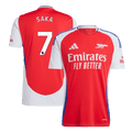 Arsenal SAKA #7 Home Jersey 2024/25 - Football Shirt | SmartJerseys | Official Quality