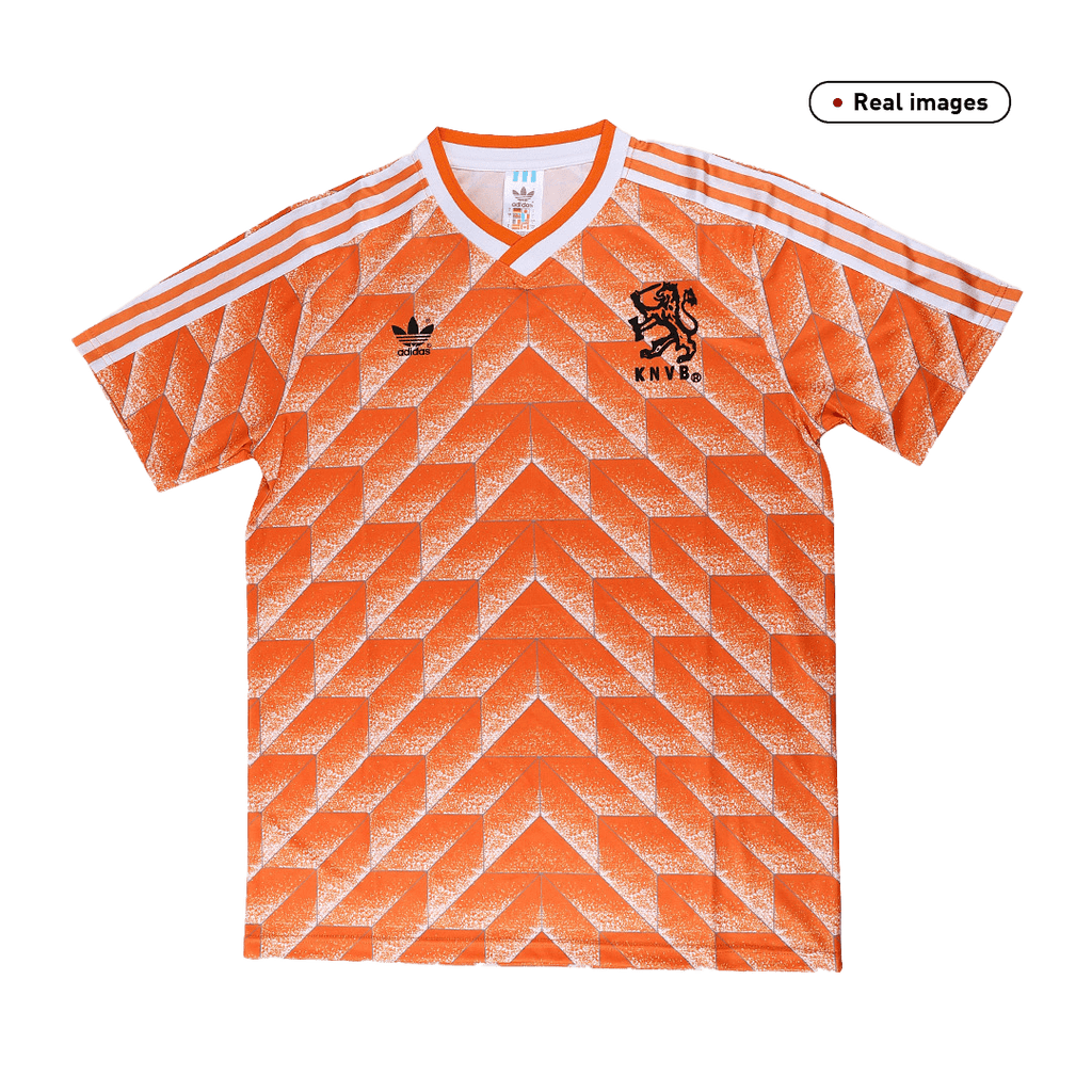 Netherlands Home Soccer Jersey Retro 1988