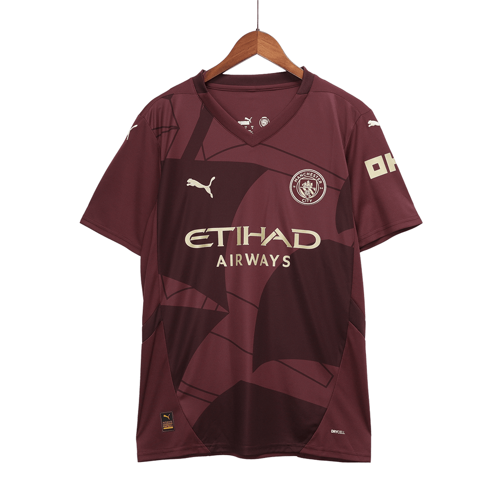 Manchester City Third Away Wholesale Soccer Jersey 2024/25