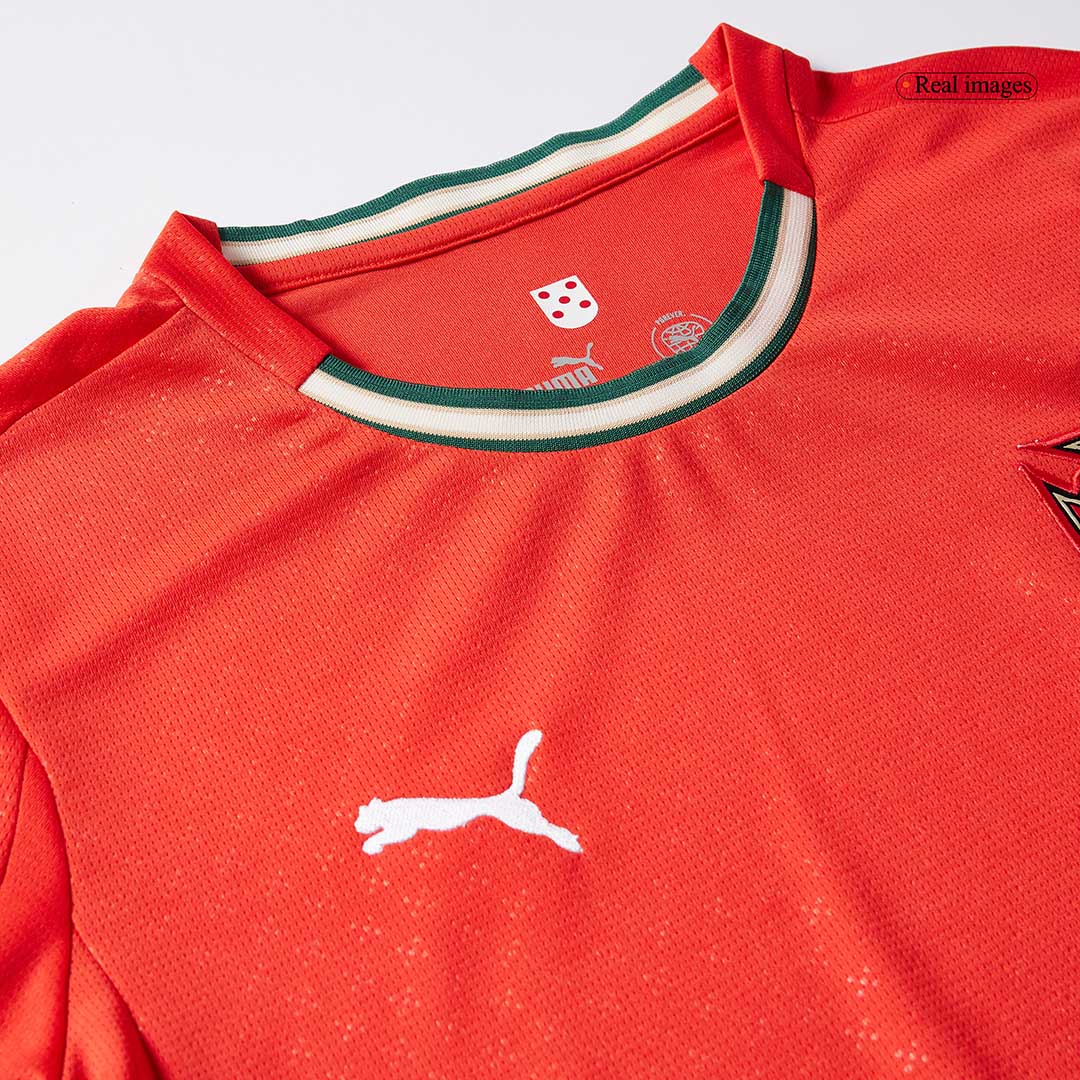 Camiseta de fútbol local de manga larga de Portugal 2025