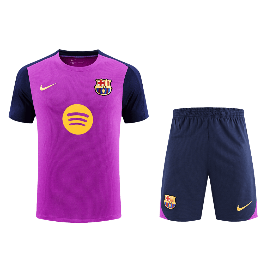 Barcelona Pre-Match Training Soccer Jersey 2025/26 - Purple - Football Shirt | SmartJerseys | Official Quality