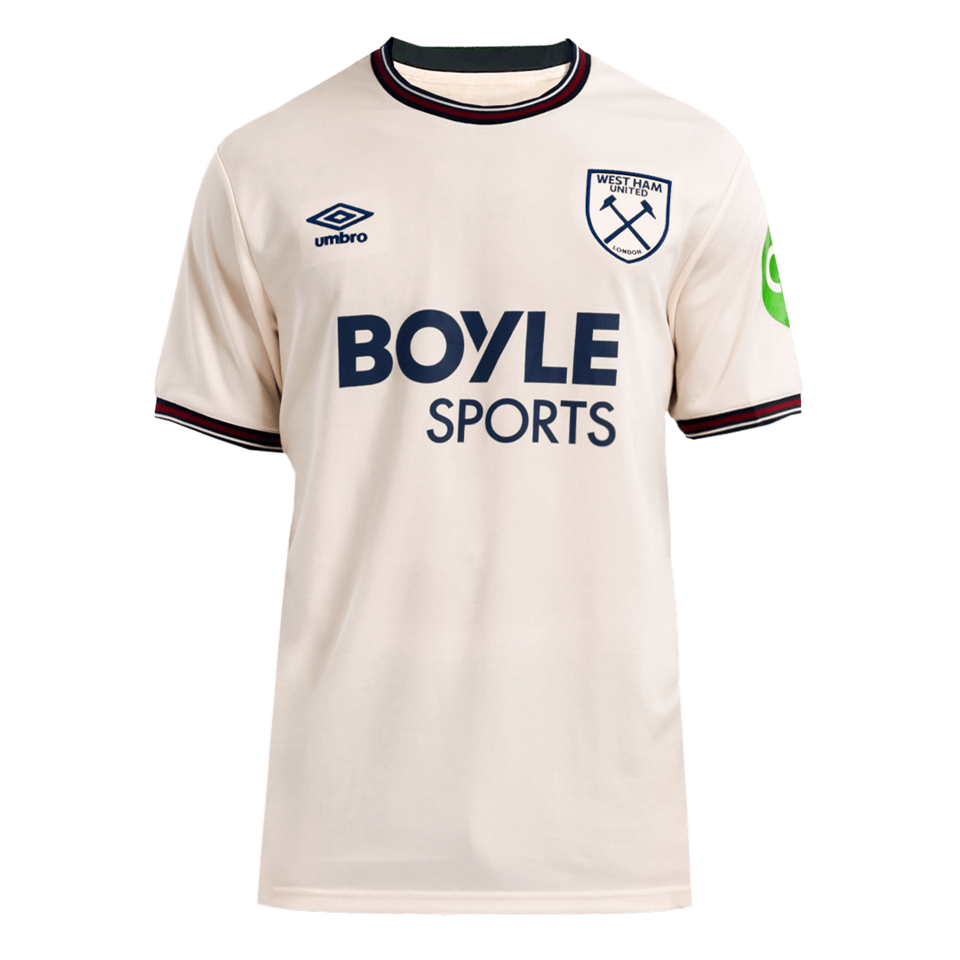 West Ham United Away Soccer Jersey 2025/26 - Football Shirt | SmartJerseys | Official Quality