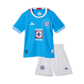 Cruz Azul Home Soccer Jersey Kit 2024/25 Kids(Jersey+Shorts) - Football Shirt | SmartJerseys | Official Quality