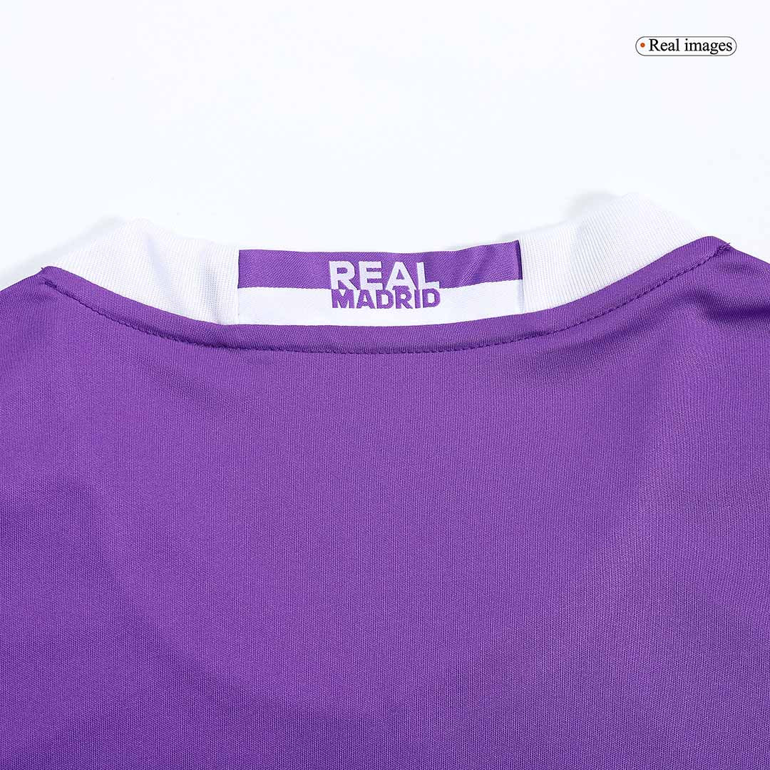 Real Madrid RONALDO #7 Away Soccer Jersey Retro 2016/17 - Long Sleeve