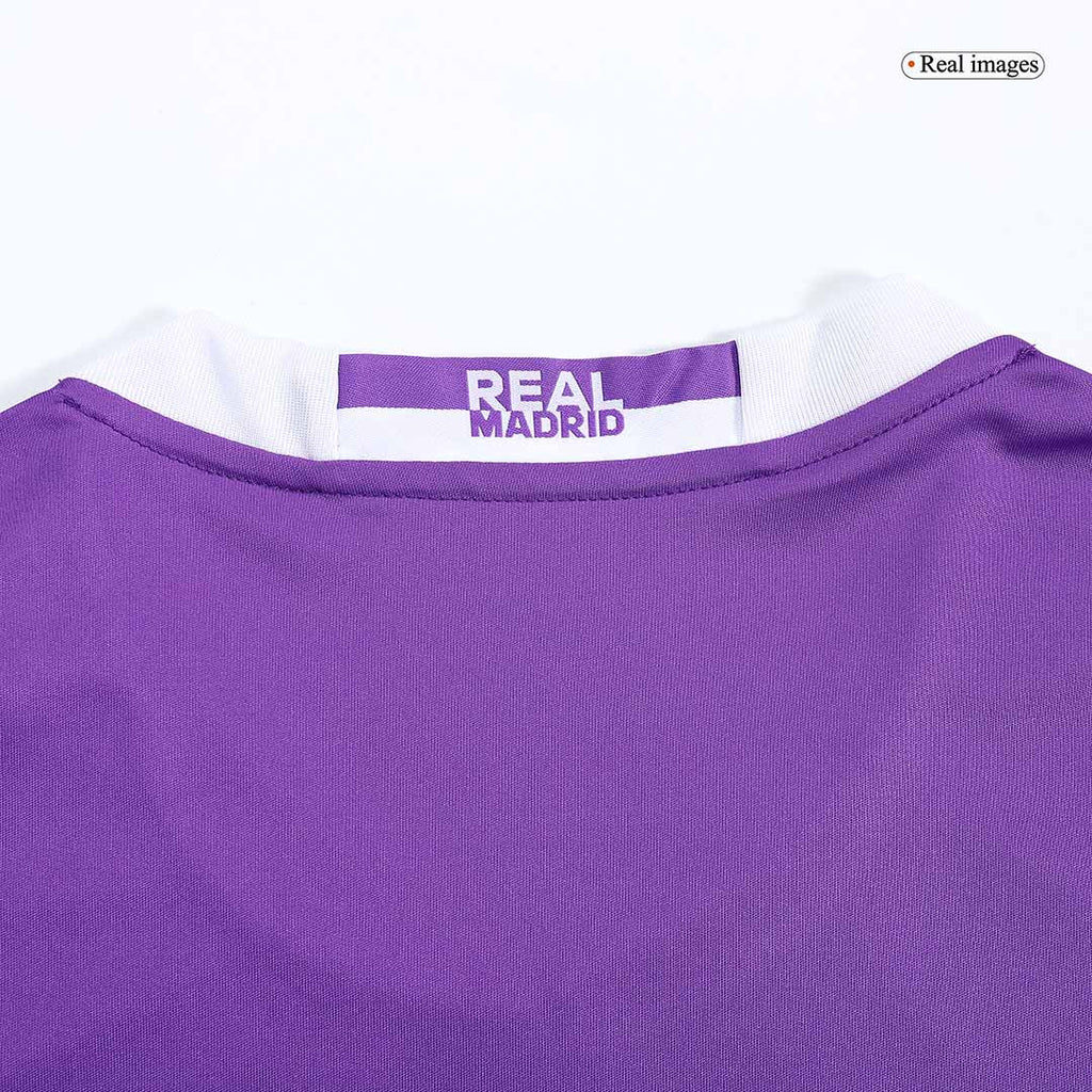 Real Madrid KROOS #8 Away Soccer Jersey Retro 2016/17 - Long Sleeve
