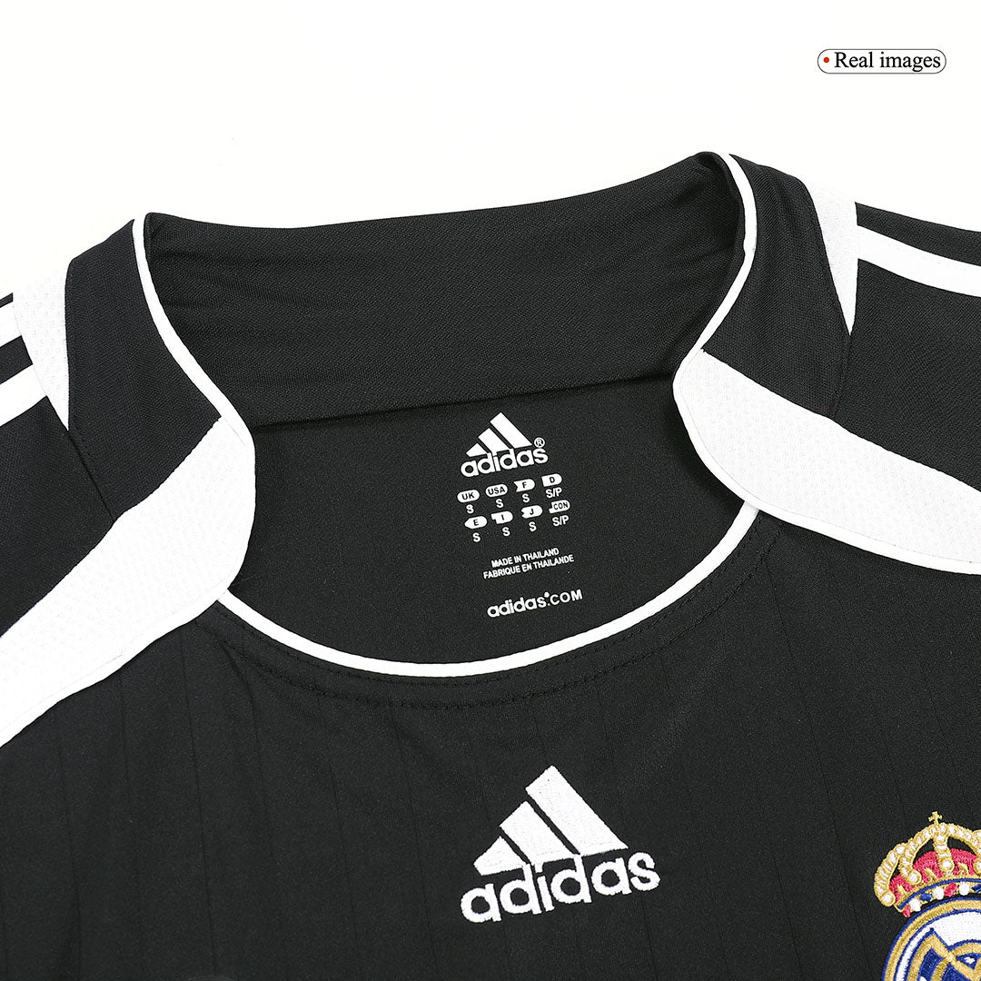 Real Madrid RAUL #7 Long Sleeve Away Soccer Jersey Retro 2006/07