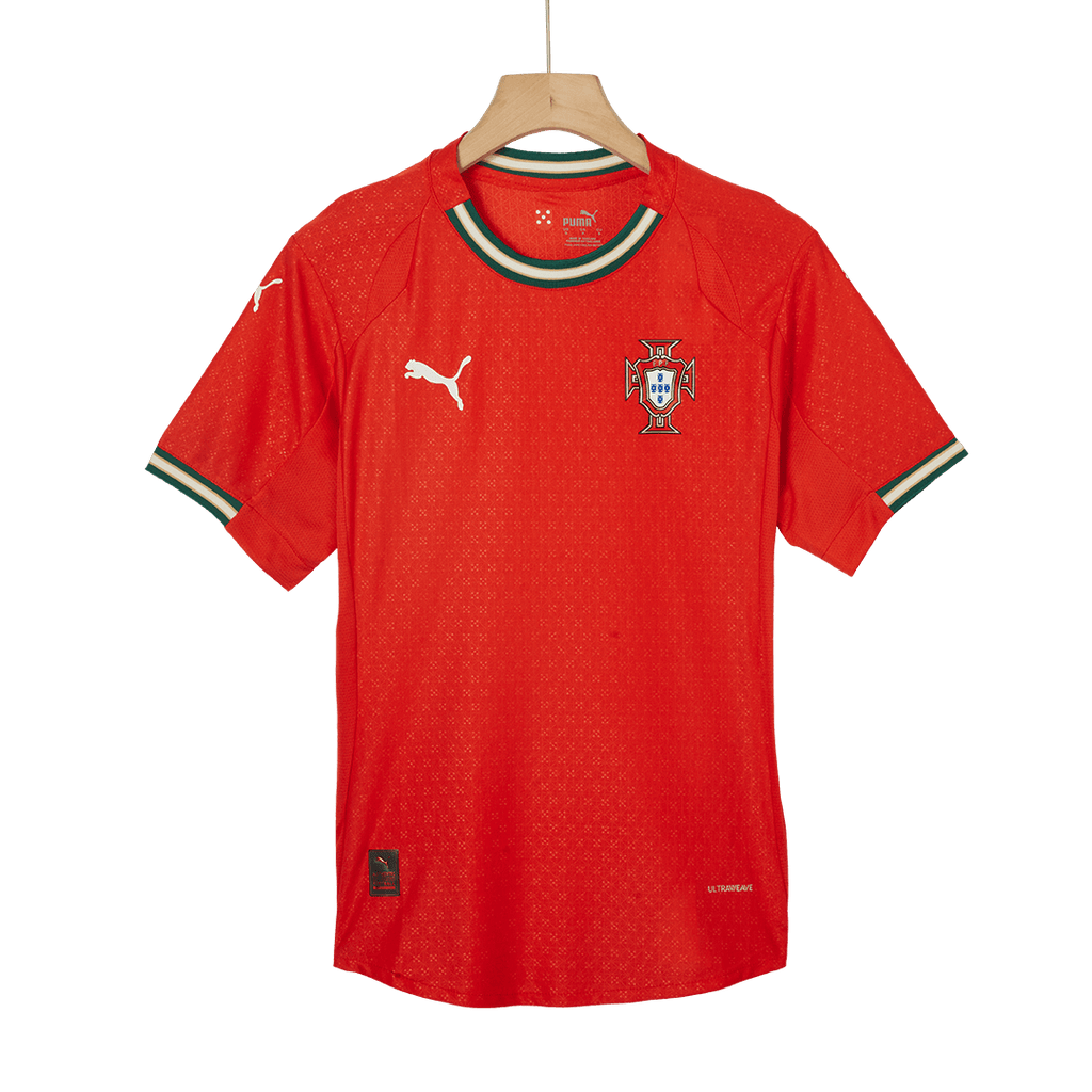 Portugal RONALDO #7 Home Soccer Jersey Authentic 2025