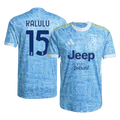 KALULU #15 Authentic Juventus Away Soccer Jersey 2025/26 Blue - Football Shirt | SmartJerseys | Official Quality