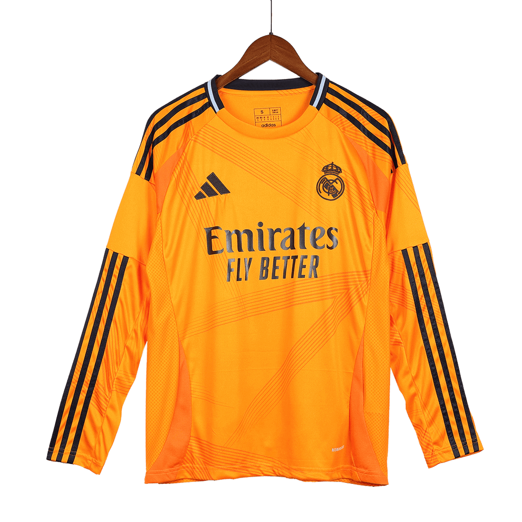 Real Madrid Long Sleeve Away Jersey 2024/25