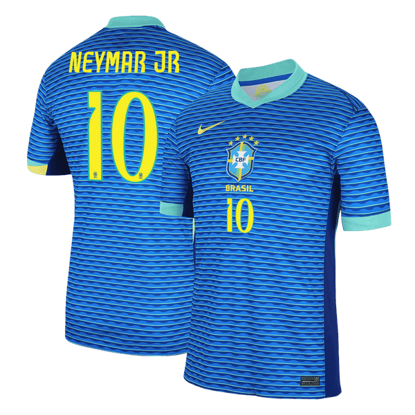 Brazil NEYMAR JR #10 Away Soccer Jersey 2024 - Football Shirt | SmartJerseys | Official Quality