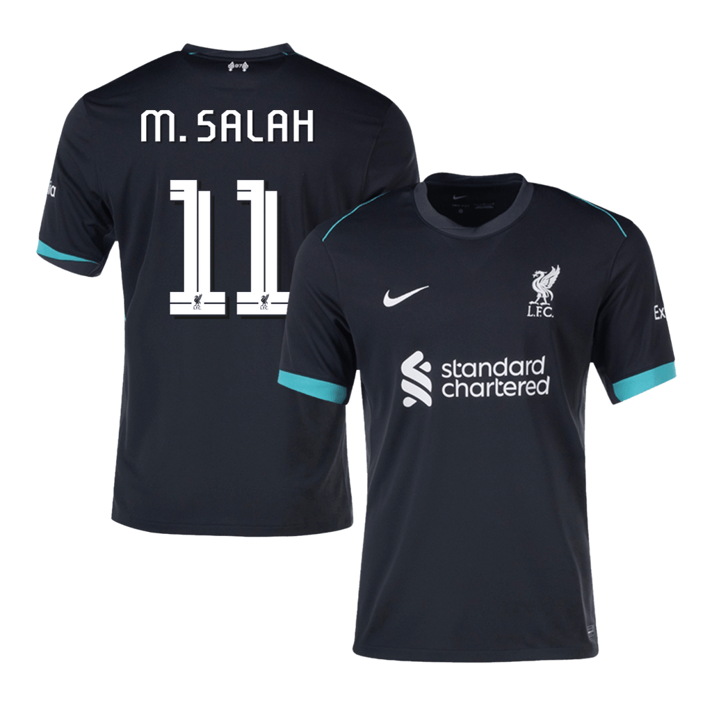Liverpool M.SALAH #11 Away Soccer Jersey 2024/25 - UCL Edition - Football Shirt | SmartJerseys | Official Quality