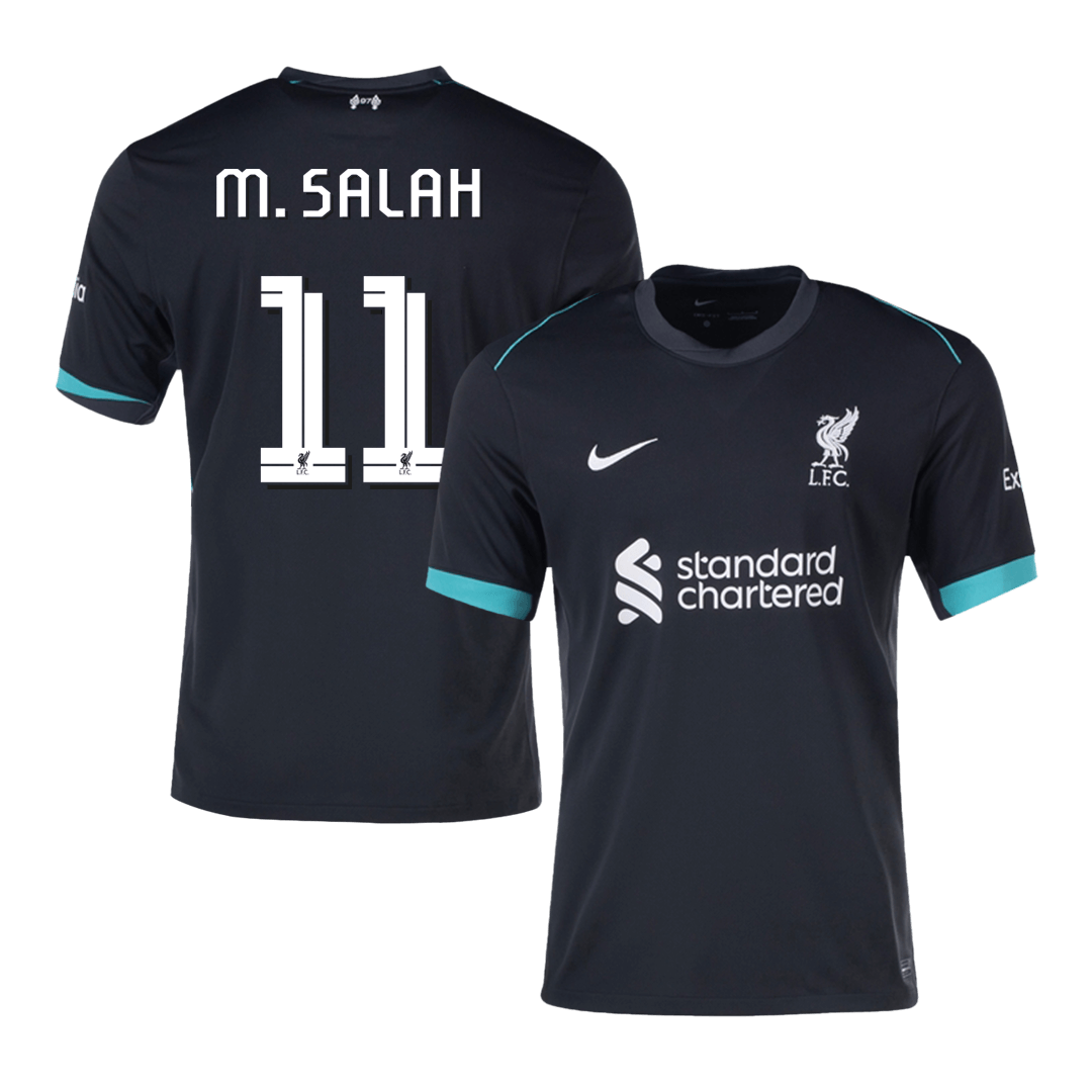 Liverpool M.SALAH #11 Away Soccer Jersey 2024/25 - UCL Edition - Football Shirt | SmartJerseys | Official Quality