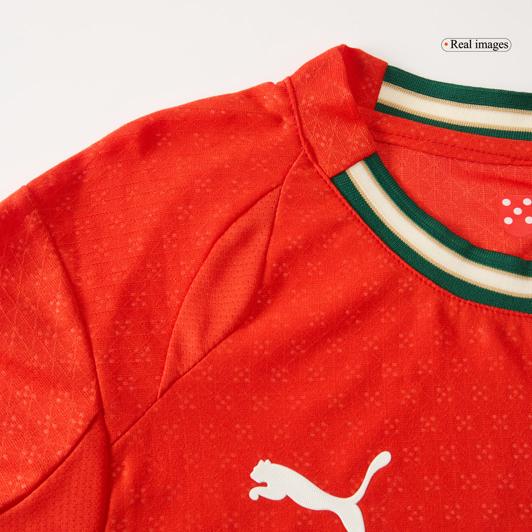 Maillot domicile authentique de l'équipe de football du Portugal 2025