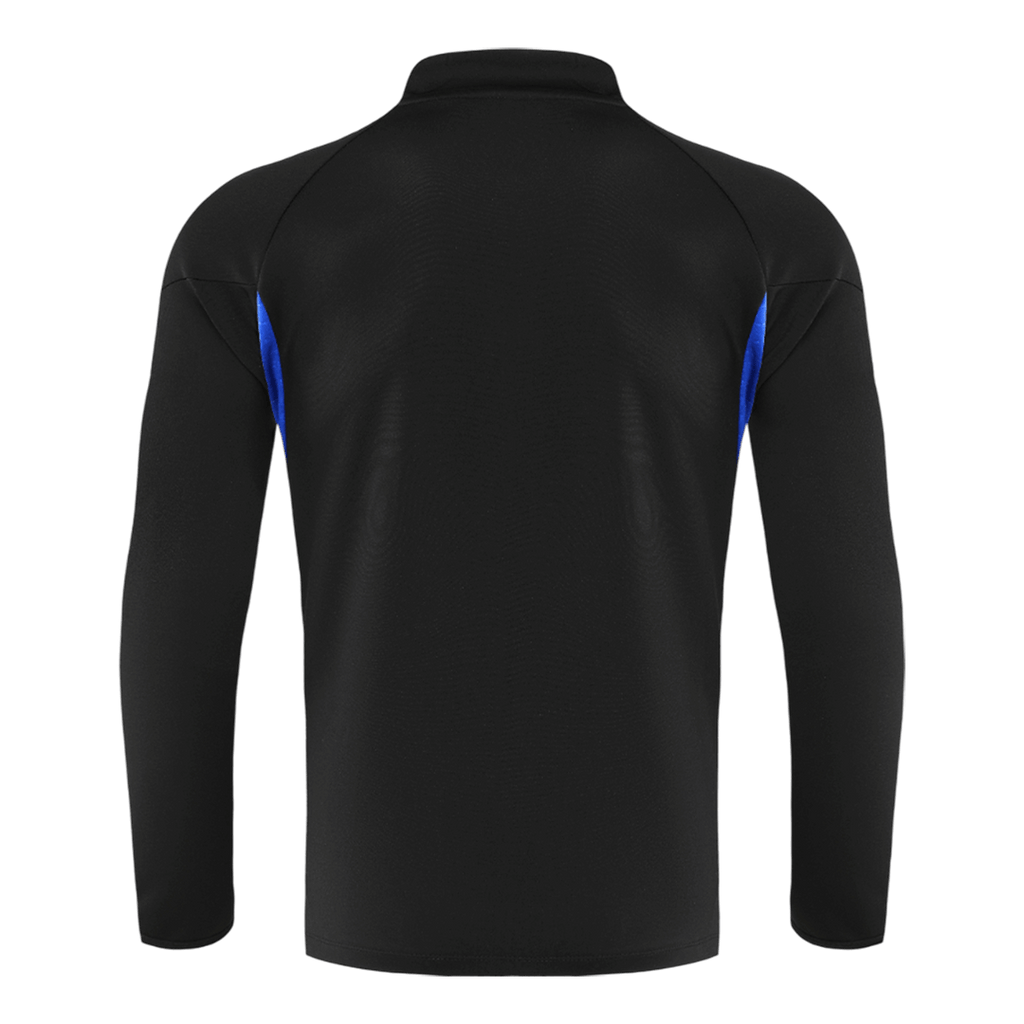 Manchester United Sweatshirt Kit 2025/26 - Black (Top+Pants)