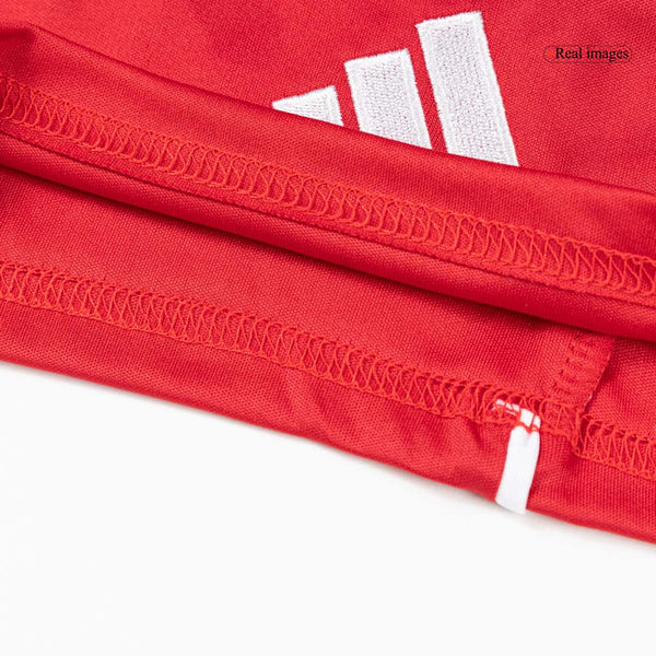 25/26 Red Kid's Liverpool Home Soccer Jersey Kit(Jersey+Shorts+Socks)