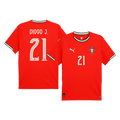 Portugal DIOGO J. #21 Home Soccer Jersey 2025 - Football Shirt | SmartJerseys | Official Quality