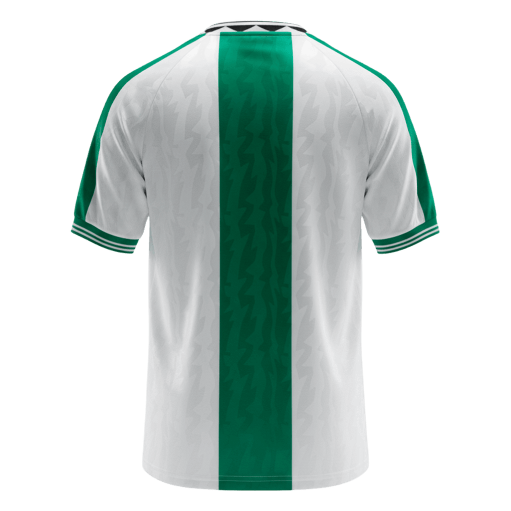 Camiseta retro de fútbol de visitante de Nigeria 1996