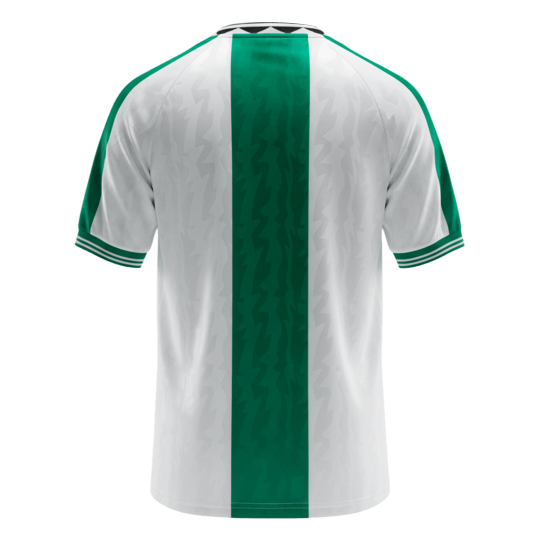 Camiseta retro de fútbol de visitante de Nigeria 1996