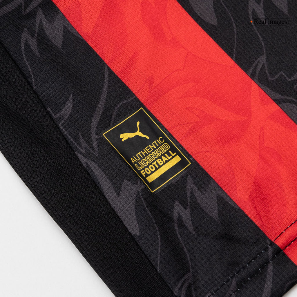 Maillot domicile manches longues de l'AC Milan 2025/26